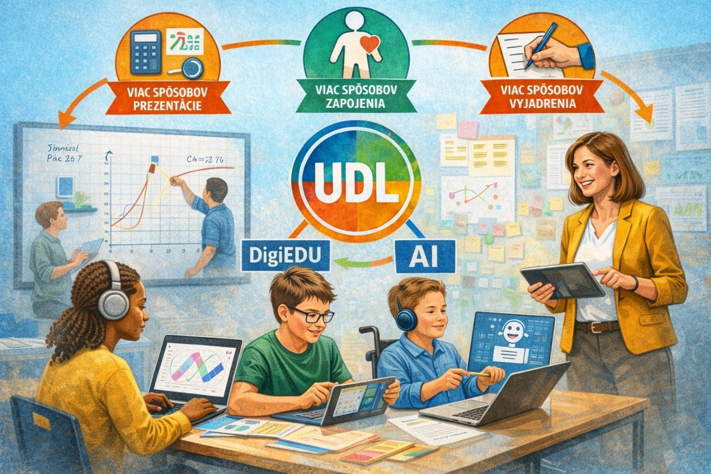 Universal Design for Learning (UDL) v praxi učiteľa matematiky na strednej škole